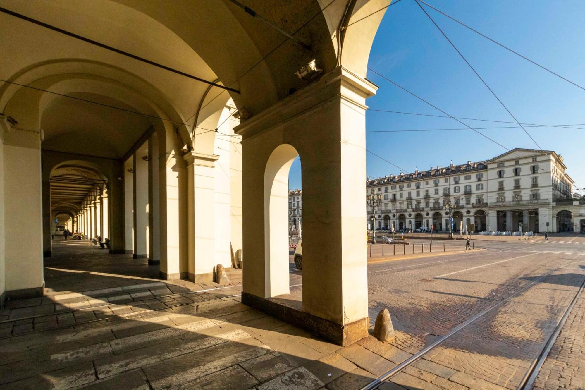 Il Salotto Di Torino Centrale In Piazza Vittorio Turim Exterior foto